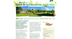 Desktop Screenshot of chaumieredalambre.com